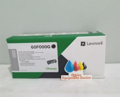 Lexmark 60F000G Black Toner Cartridge for US Government