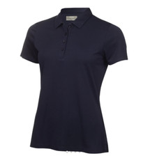 Image of Ladies Callaway Tour logo Swing Tech™ Navy Blue Polo Shirts Various Sizes *