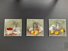 Kitchen Backsplash Tiles - Still Life - Decorative Wall Tile Additions - 3 6X6