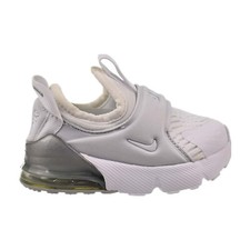 Nike Air Max 270 TD Toddlers' Shoes White-Metallic Silver CI1109-100
