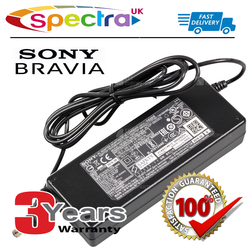 Genuine Original Sony Bravia KDL32R400C TV Power Supply Cable AC