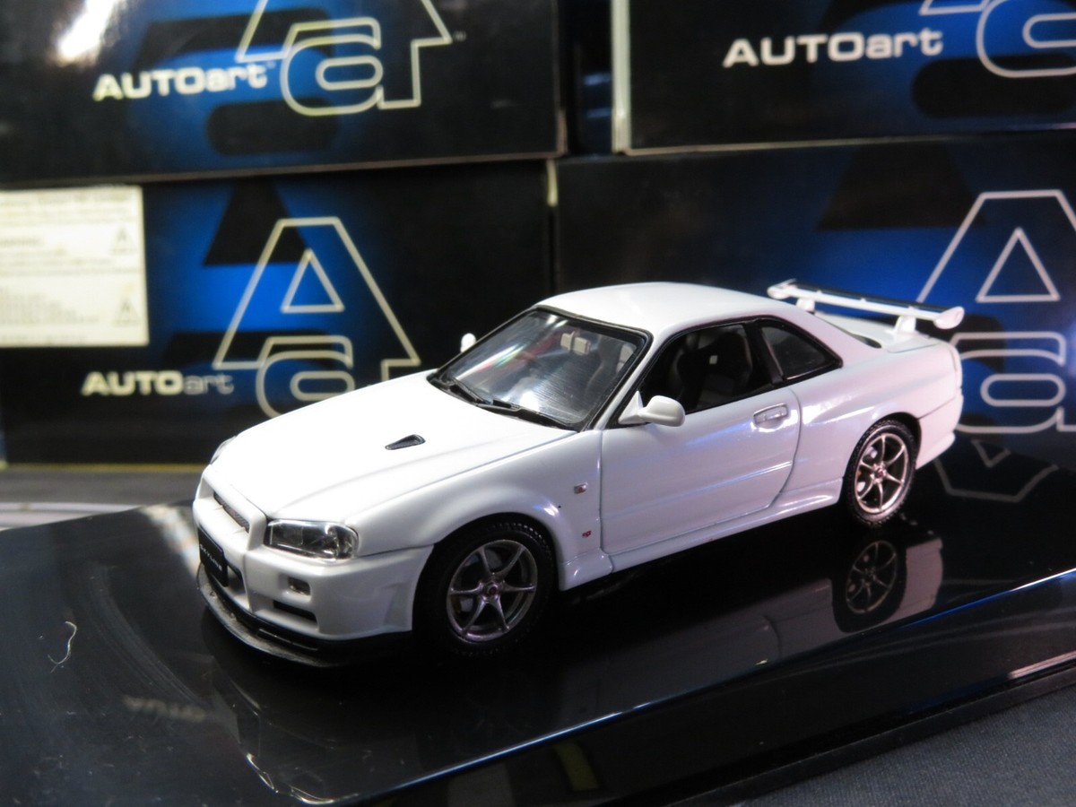 1/43 autoArt Nissan Skyline R34 GTR V-Spec II diecast | eBay