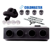 Universal Underdash Evaporator Heatcool 404-000 12v - 10 Feet Flexible Hose Universal Underdash Evaporator Heatcool 404-000 12v - 10 Feet Flexible Hose
