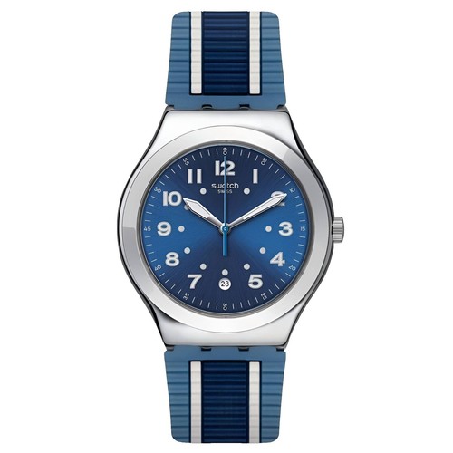 Swatch Zebratian SUOW706 NewGent 41mm Silicone | eBay