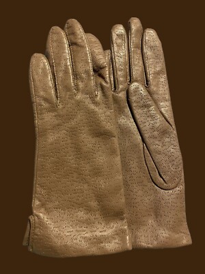 brown dress gloves Cognac Brown Men's Dress Leather Gloves with Button by Fort Belvedere 7