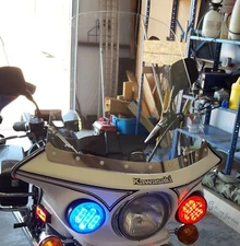 KAWASAKI KZ100P POLICE WINDSHIELD