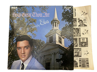 英LP Elvis Presley How Great Thou Art 深溝 Buy Elvis Presley : How Great Thou Art (LP, Album, RE) Online for