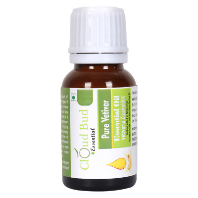 Cloud Bud Pure Vetiver Essential Oil Vetiveria Zizanoides Natural For Skin