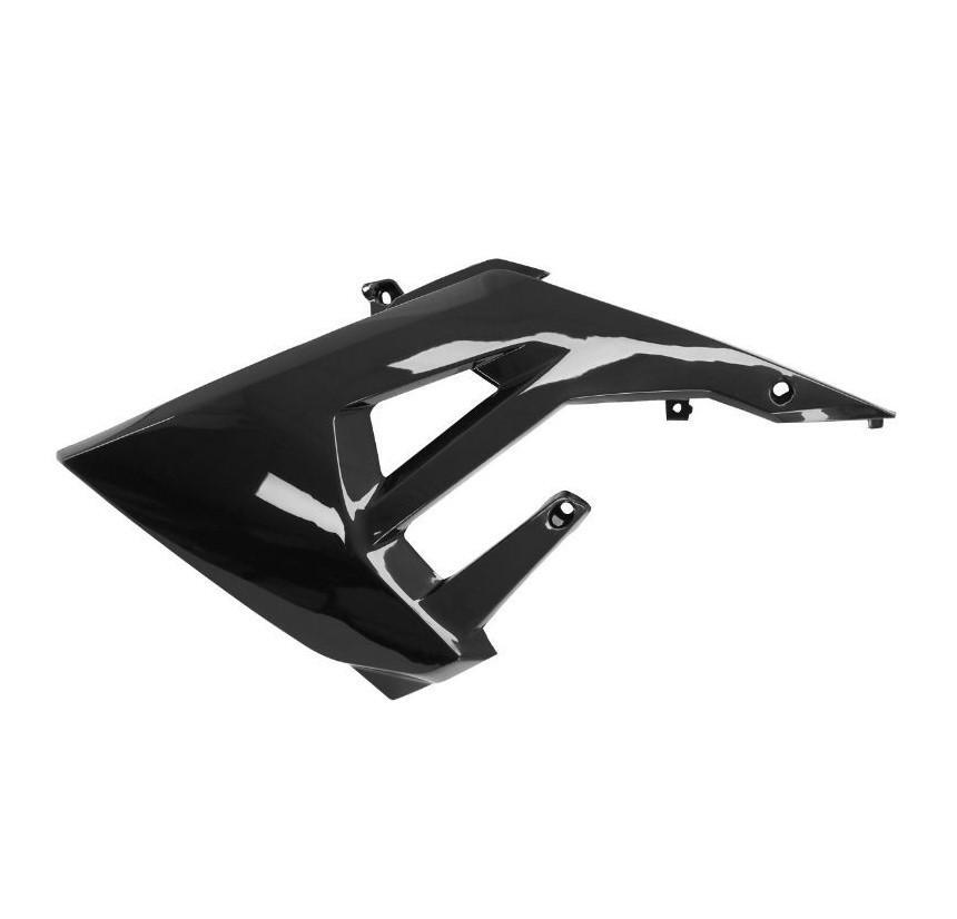Cache réservoir gauche noir Gilera SMT et RCR 50cc depuis 2018