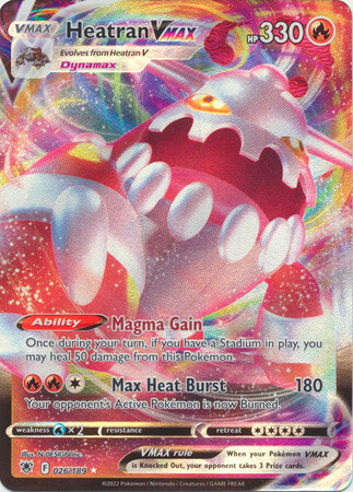 heatran v pokemon card value Heatran V 165/189 Rare Ultra Pokemon Card (SWSH Astral Radiance) + 1x  TitanCards® Toploader : Amazon.co.uk: Toys & Games main image 0