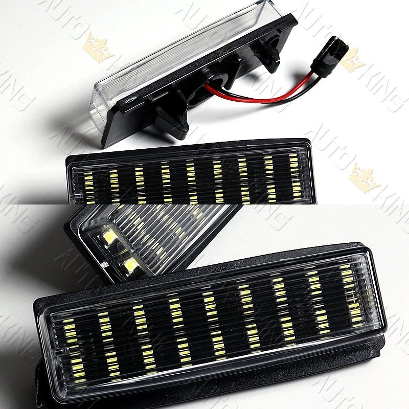 FIT 2006-2015 MAZDA MX5 MX-5 MIATA WHITE 6000K 18-SMD LED LICENSE PLATE LIGHTS - Image 2 of 4