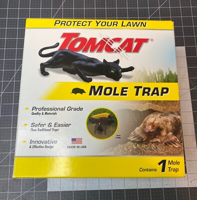 NEW Tomcat Mole Trap - Innovative and Effective Mole Remover Traps Kills