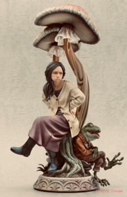 Cast GK Take Your Time Unpainted Unassembled GK Model kit Figure