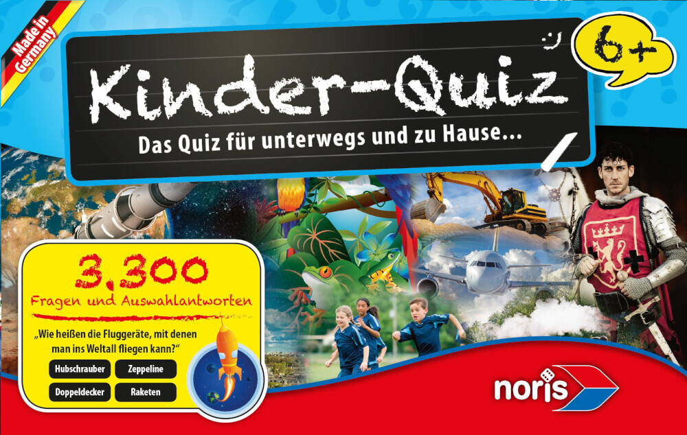 Thumbnail - Kinderquiz Für Schlaue Kids Blau