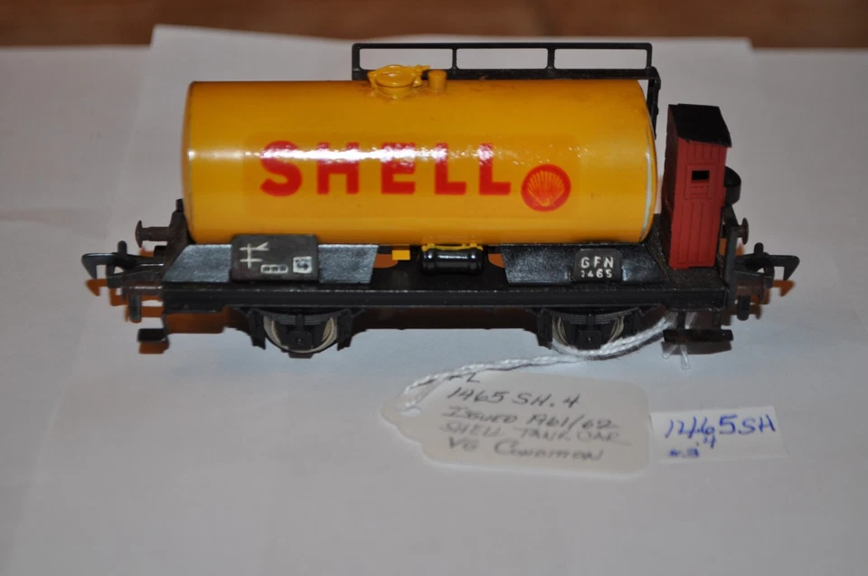 Fleischmann (1465 SH) (.4 Version) - 2-axle Tank Car w/Brake Cabin (SHELL) - #3 - Image 2 of 4