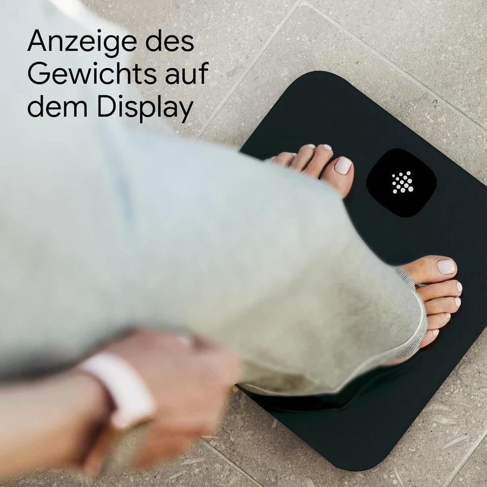 Fitbit Aria Air Körperanalyse-Waage,Bluetooth, digital, smart Personenwaage weiß - Bild 3 von 4