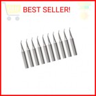 10pcs Soldering Iron Tips, 900M-T Solder Welding Replacement Tip Kit for Hakko, 