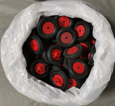 Fischertechnik 128 Ersatzräder Gummi Reifen ...