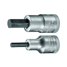 GEDORE 4 - 19 mm Schraubendreher-Einsatz 1/2" (12.5 mm) Innen-Sechskant (IN 19)