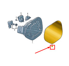 AUDI E-TRON GT RH Moteur Batterie Port De Charge Porte 4J3821324GRU NOUVEAU