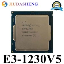 Intel Xeon E3-1230 V5 LGA1151 SR2CN 80W 4 Core 3.40GHz 8MB CPU Processor 1230 V5