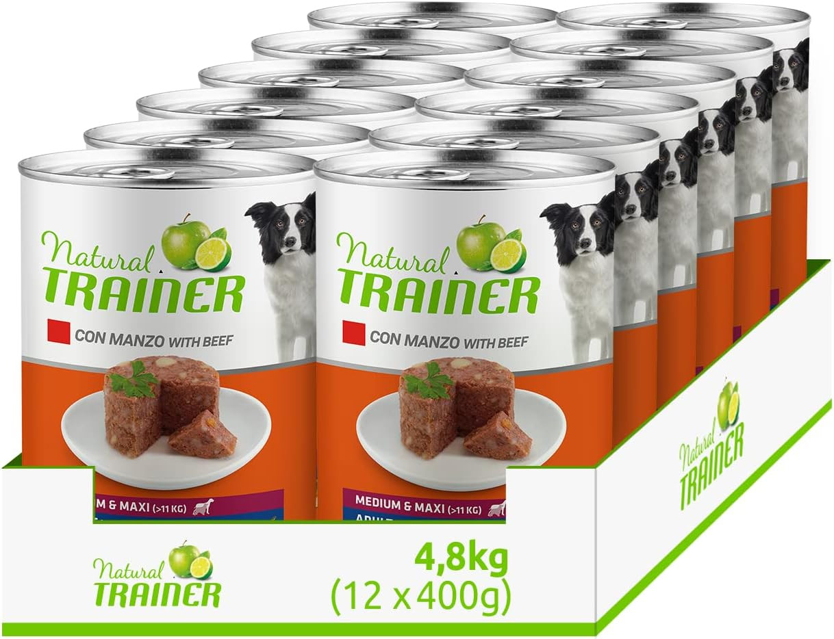 Natural Trainer vs Altri: Perché scegliere l'Umido Manzo 12x400g