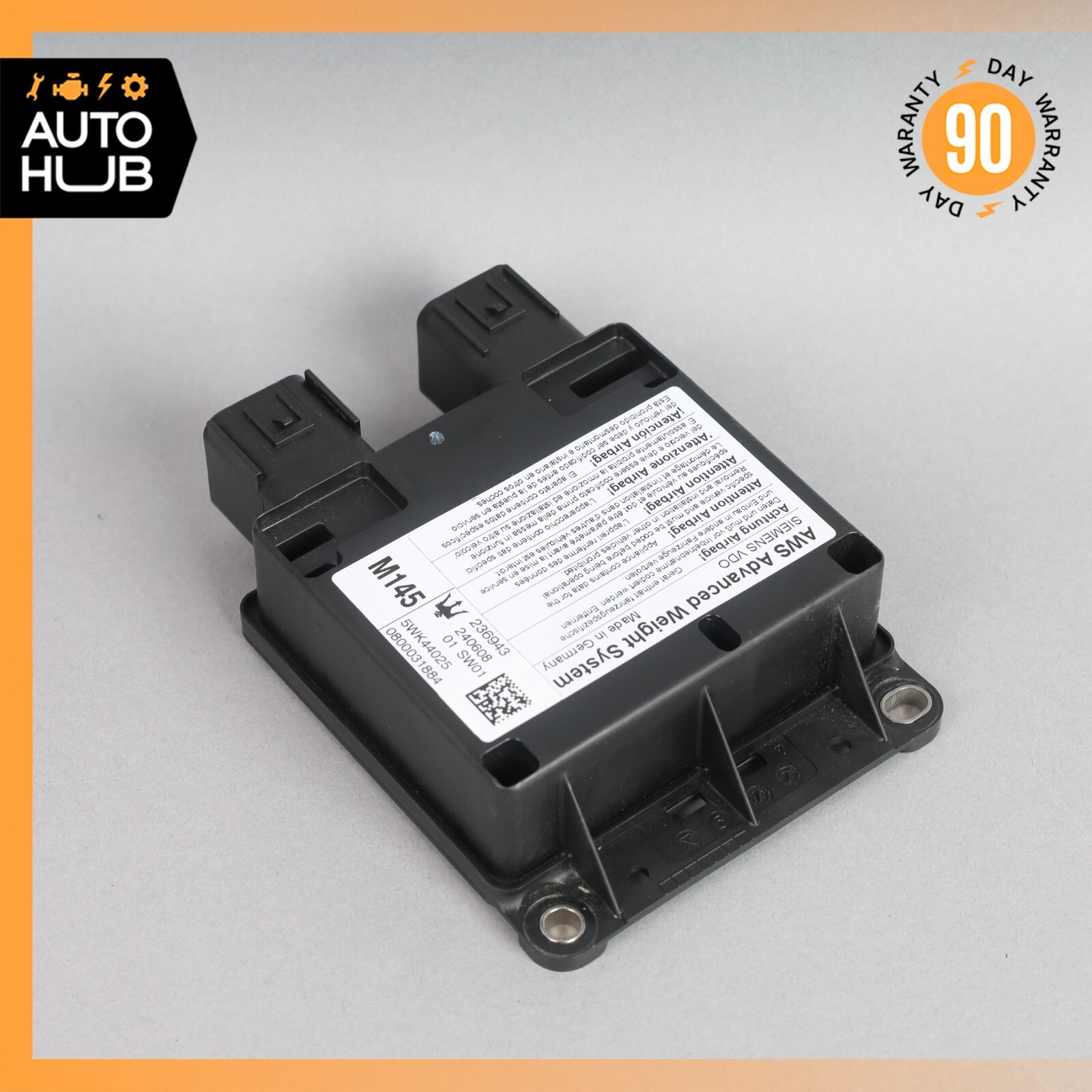 08-12 Maserati GranTurismo M145 AWS Advanced Weight System Control Module OEM