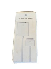 Apple VGA Adapter for iPad, iPhone, iPod Touch 30-pin to VGA Model A1368 NIB