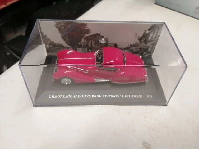 Altaya Ixo TALBOT LAGO SS FAUX CABRIOLET (FIGONI & FALASCHI) - 1938 1/43 - 494 - Photo 2/4