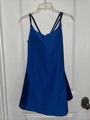 Under Armour Heat Gear Blue Tennis Dress Womens M MSRP $75