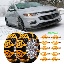10x Tracker Snow Wheel Tire Chains Tyre Anti-skid Emergency For Chevrolet Malibu 10x Tracker Snow Wheel Tire Chains Tyre Anti-skid Emergency For Chevrolet Malibu