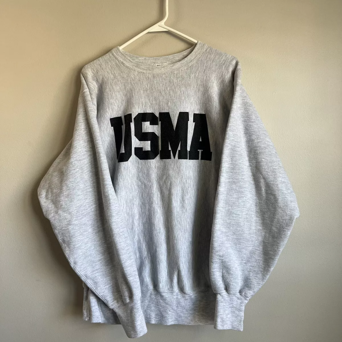 VINTAGE 80s 90s USMA CHAMPION REVERSE WEAVE Size XL Crewneck SWEATSHIRT