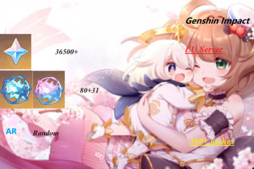 [EU] Genshin Impact 360+ Wishes. Random Gender  (Detail in photo) - 第 1/1 張圖片