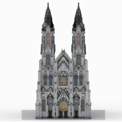 Cologne Cathedral Modular Building für Collection 29682 Stück MOC-142098 Neu