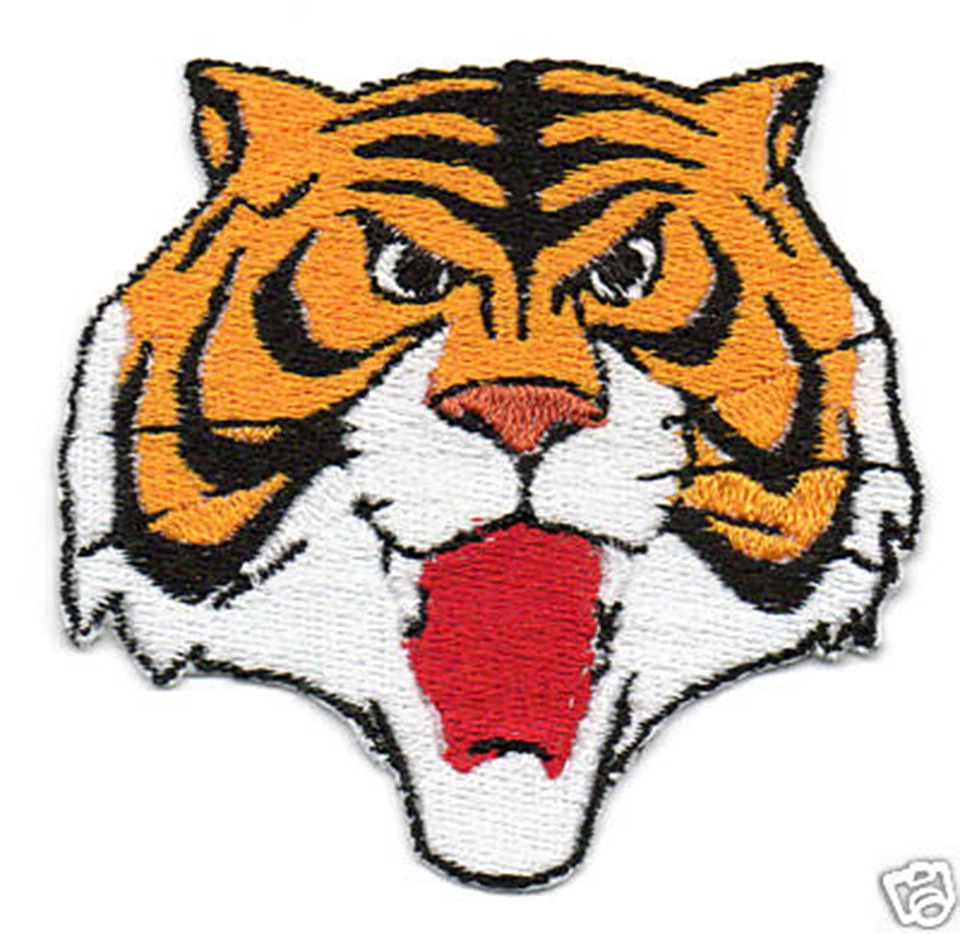 PATCH RICAMO TOPPA TIGERMAN UOMO TIGRE CARTOON MANGA FUMETTO