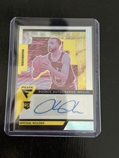 2020-21 Panini Flux Mychal Mulder Silver RC Auto #RAI-MYM Rookie Auto Influx