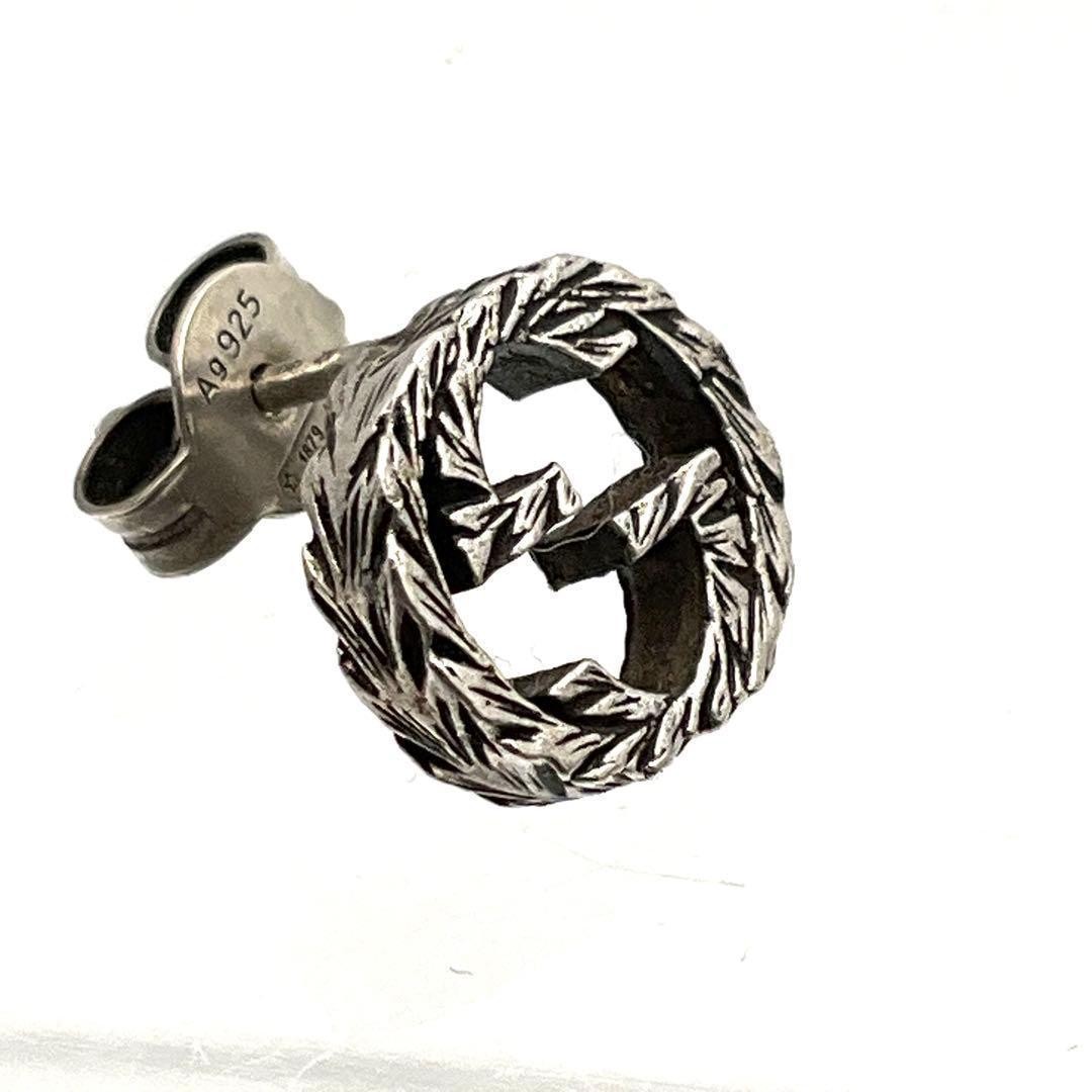 Gucci Interlocking Earring  Single Ear Silver 925… - image 1