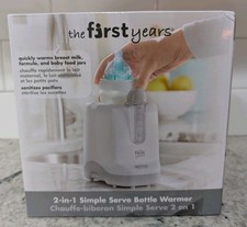 The First Years 2-in-1 Simple Serve Bottle Warmer New
