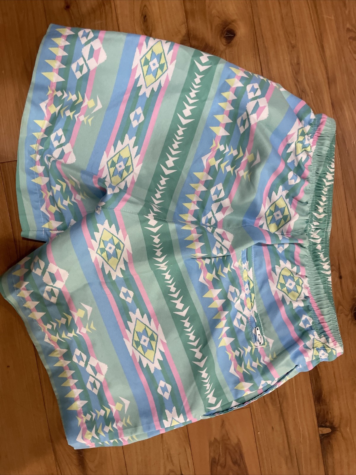 Bear Bottom Pastel Aztec Lined Drawstring Beach S… - image 4