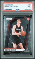 2024 PANINI PRIZM #221 DONOVAN CLINGAN PSA 9