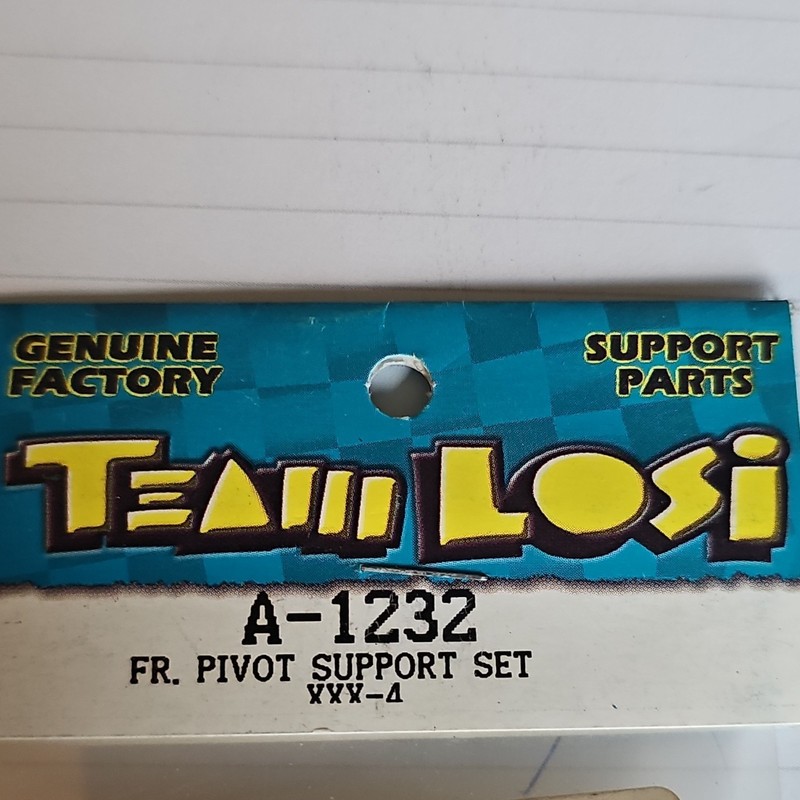Team Losi A-1232 Front Pivot Support Set for XXX-4 1:10 RC Car