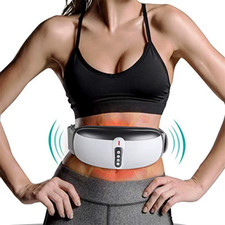 Wireless Slimming Belt Abdominal Massager Portable Weight Loss Machine with 4 Vi