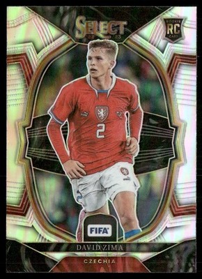 David Zima 2022 Panini Select FIFA Silver Prizm Czech Republic #8