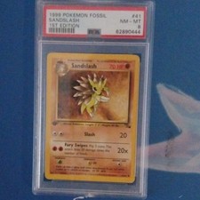 Pokémon TCG Fossil 1st Edition Sandslash 41/62 Regular Uncommon PSA 8 on eBay