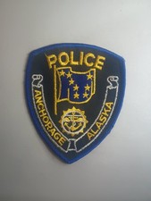 Anchorage Alaska Police Shoulder Patch (5 in) NEW