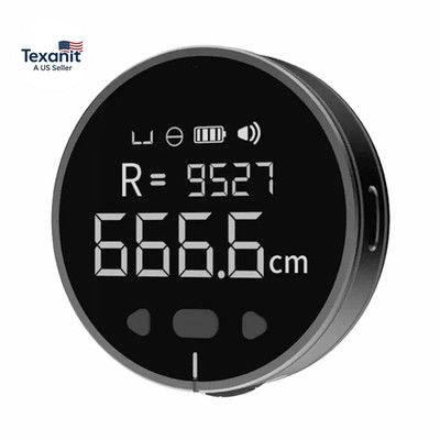 Homemagician 324 Ft Electronic Digital Tape Measure with LCD Display Digital Rul