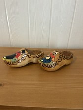 hand-painted wooden Dutch clogs