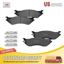 Front Ceramic Brake Pad Set For 1997-2004 Ford F-150 /F-250 Expedition Ram 1500