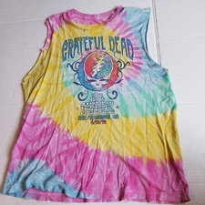 VTG 2007 Grateful Dead Liquid Blue T-Shirt Tie Dye The Great American Music Hall