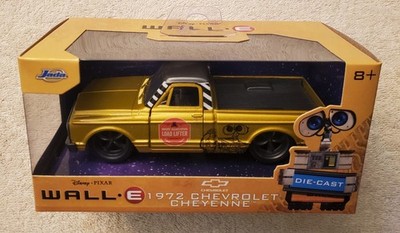 Jada Toys 1972 CHEVROLET CHEYENNE, Gold, Truck, WALLE, Disney, 1/32 Diecast